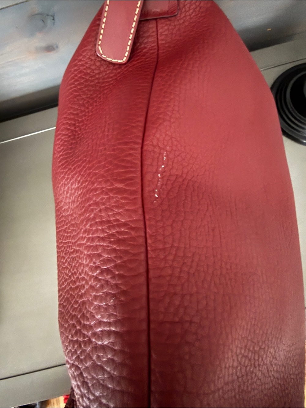 Dooney & Bourke Pebble Leather Hobo - Flawed, Please Read - Picture 13 of 14
